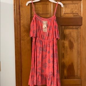 Off the shoulder summer dress